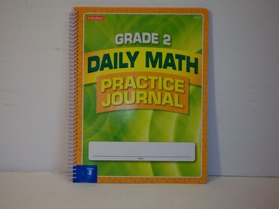 Lakeshore Daily Math Practice Journal Grade 2 Spiral Bound Homeschool-New Tutor
