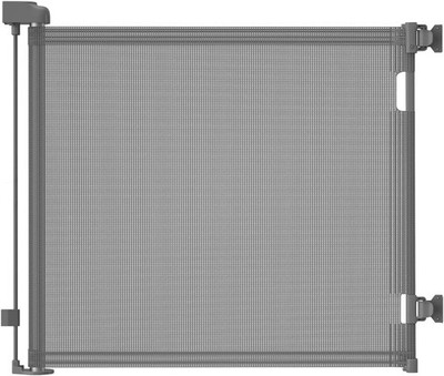 Einziehbares Treppengitter für Baby, Gitter Babygitter oder Gitter Hundetor, 86 cm