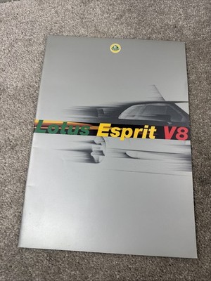 2001 2002 2003 Lotus Esprit V8 26-page Car Sales Brochure Catalog