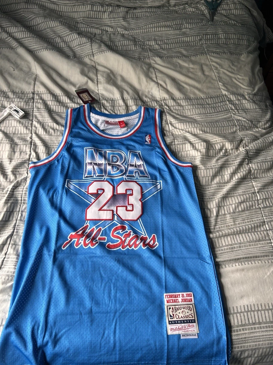 Michael Jordan Blue All-Star Game NBA Fan Apparel & Souvenirs for