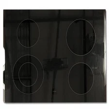 Whirlpool W10285078 CERAN ASM SI INF SW BL 1/2" Glass Cooktop Assembly