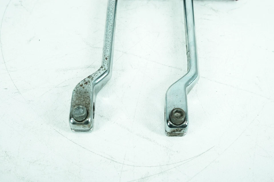 Harley Softail Fat Boy 2004 FLSTFI FABRICANTE DE EQUIPOS ORIGINALES PALANCA DE CAMBIOS PEDAL PUNTOS PICADOS Foto 4 de 4