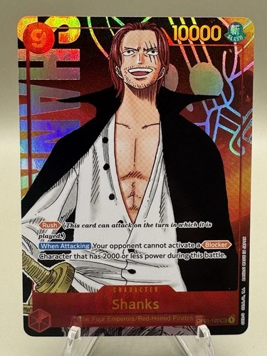 Shanks (Parallel) OP01-120 Romance Dawn Foil