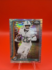 2025 Topps Chrome Football Devon Achane Future #188 Pulsar Miami Dolphins