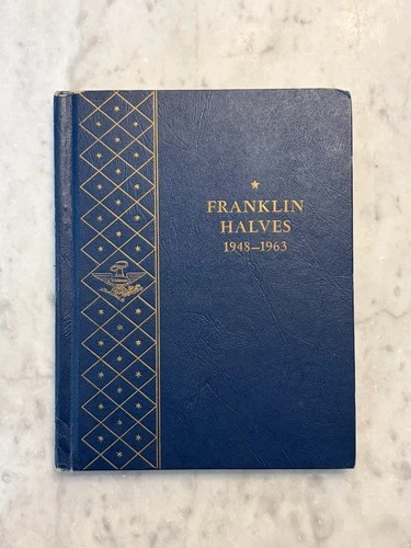 Franklin Half Dollar Archival Whitman Album 1948-1963 #9425