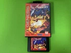 Disney's Aladdin (Sega Genesis, 1993) No Manual Tested Very Good D