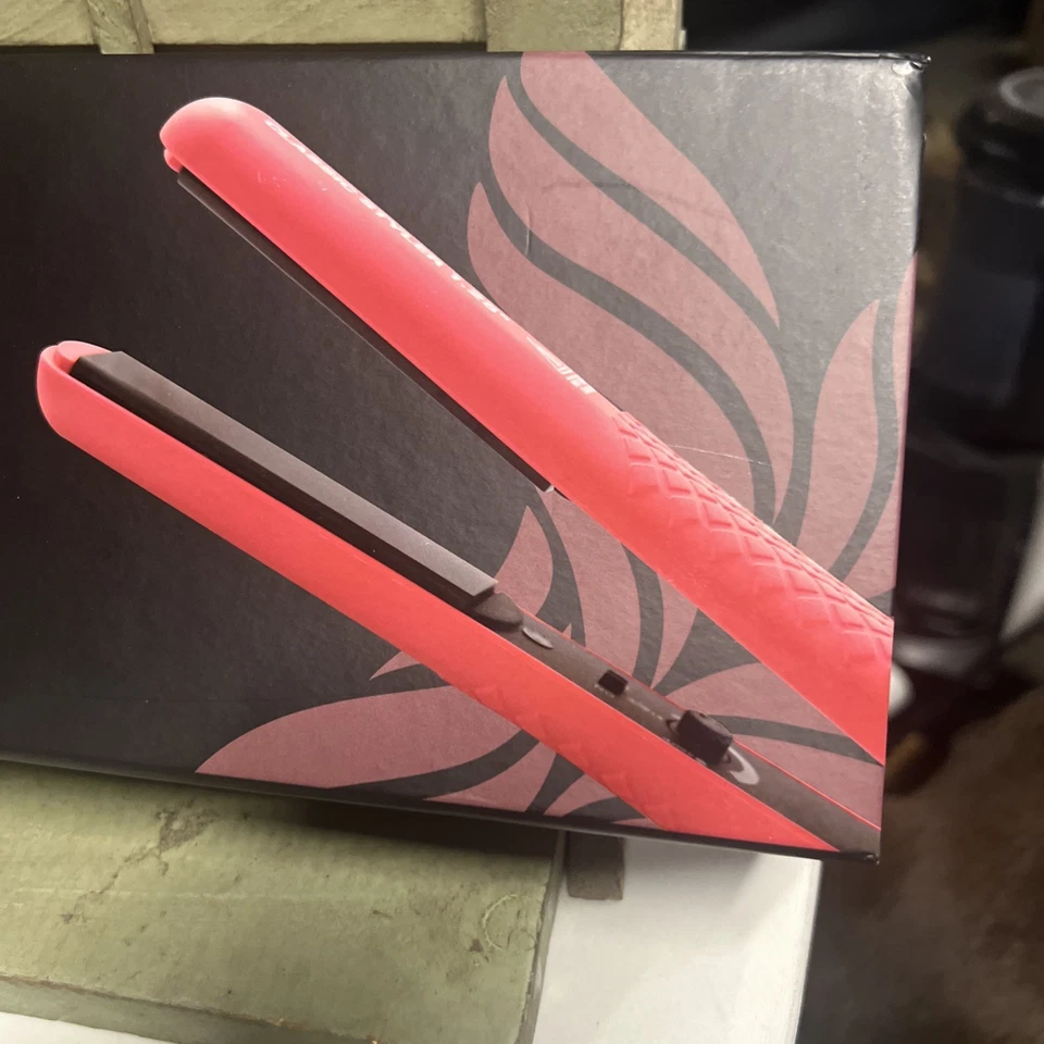 Nuevo Alisador de Placas Cerámicas Evalectric Classic Styler 1.25" Rosa Bebé Foto 4 de 4
