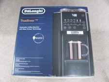 De'Longhi TrueBrew Machine à café automatique avec technologie d'extraction de haricots-Mate noir
