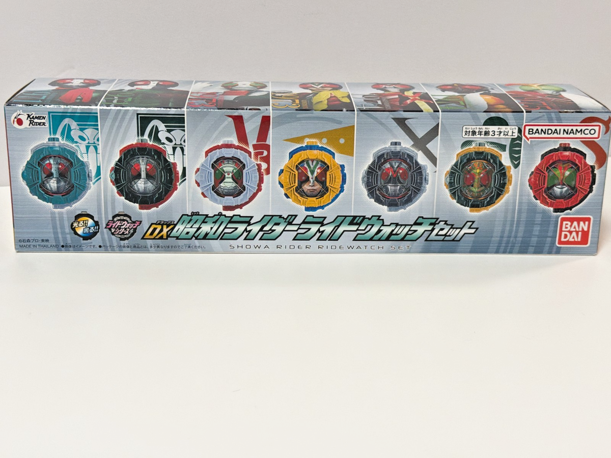 DX Showa Rider Ridewatch set Kamen Rider Zi-O Premium Bandai NEW