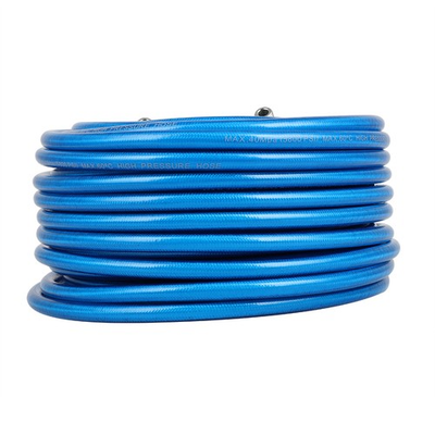 #ad 5800 PSI Pressure Washer Sewer Jet Kit 100ft 1 4quot; Upgraded PU Hose Blue New $55.39