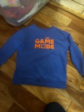 cat and jack boys size 6/7 game mode sweatshirt