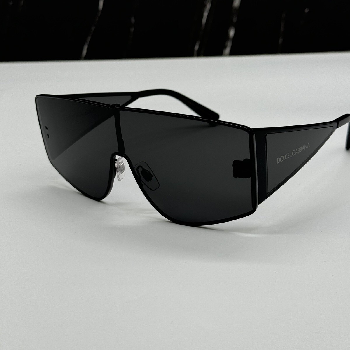 NEW DG2305 01/87 DOLCE&GABBANA BLACK OVERSIZED UNISEX SUNGLASSES Dolce & Gabbana NEW DOLCE&GABBANA DG2305 01/87 OVERSIZED  main image 4