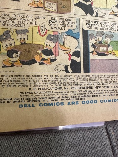 Walt Disney's Comics and Stories Vol 20 #4 (232) Dell (1960) - Picture 5 of 5