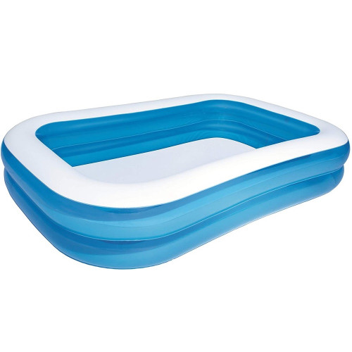 Bestway 54006B Piscina Inflable Rectangular 262x175x51Cm Con Anillos Para Niños
