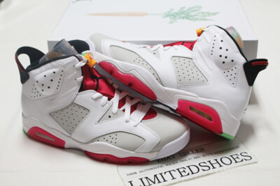 2020 NIKE AIR JORDAN 6 VI RETRO HARE GREY BLACK WHITE TRUE