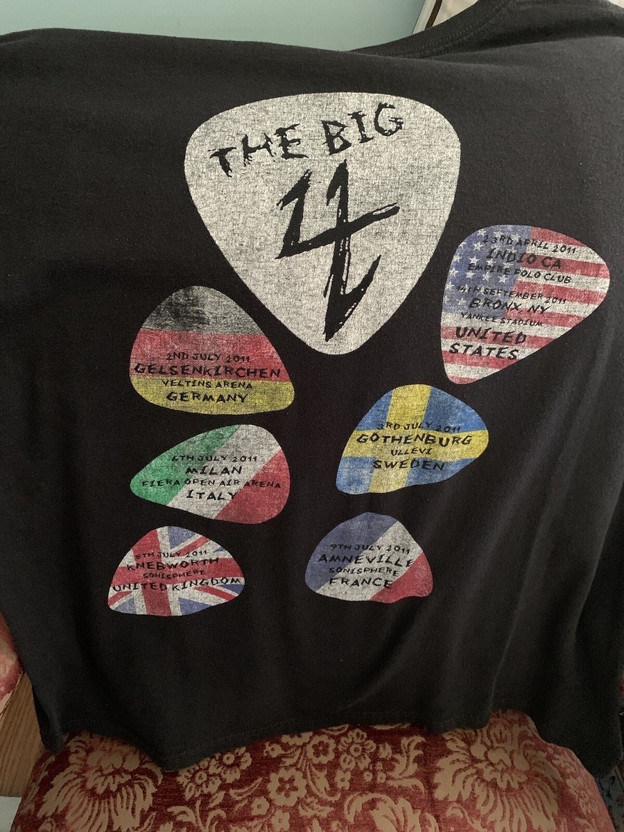 The Big 4 Tour Shirt Metallica/Megadeth/Slayer | eBay