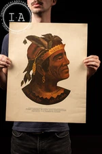 Vintage Old Sleepy Eye Convention Litho Poster