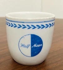 Half Moon Vitreous Ironstone Dunn Bennett & Co Burslem Tea Cup Made in England