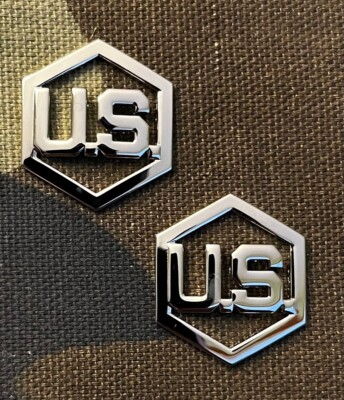 US SPACE FORCE ENLISTED US COLLAR INSIGNIA