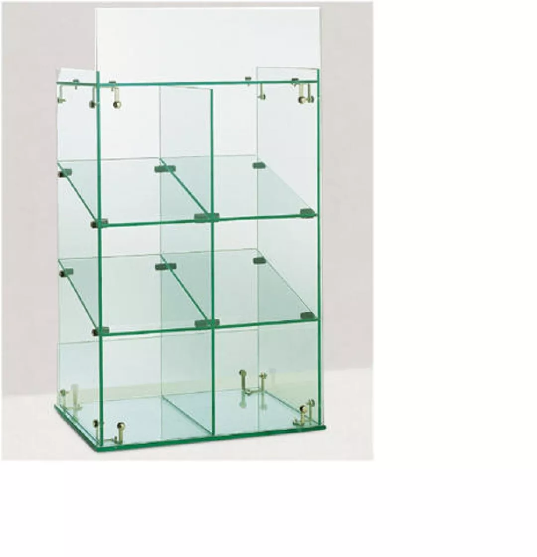 VB Candy Glass Display Case Curtain Showcases Glass Showcases