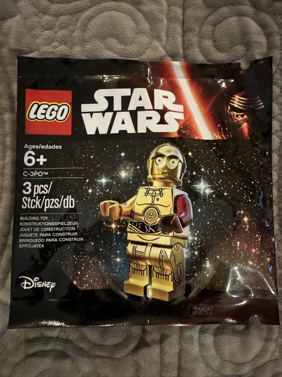 NEW C 3PO Red Arm Lego Star Wars Minifigure Polybag 5002948