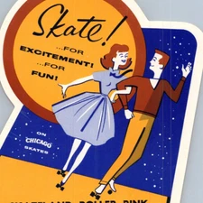 1950s Skateland Roller Skating Rink 910 North 18th Street Sheboygan Wisconsin