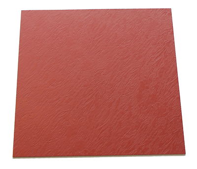 Rot Innenbereich höchste Qualität Schiefer Strukturiert Gummi Bodenfliesen 50 x 50 cm x 3 mm