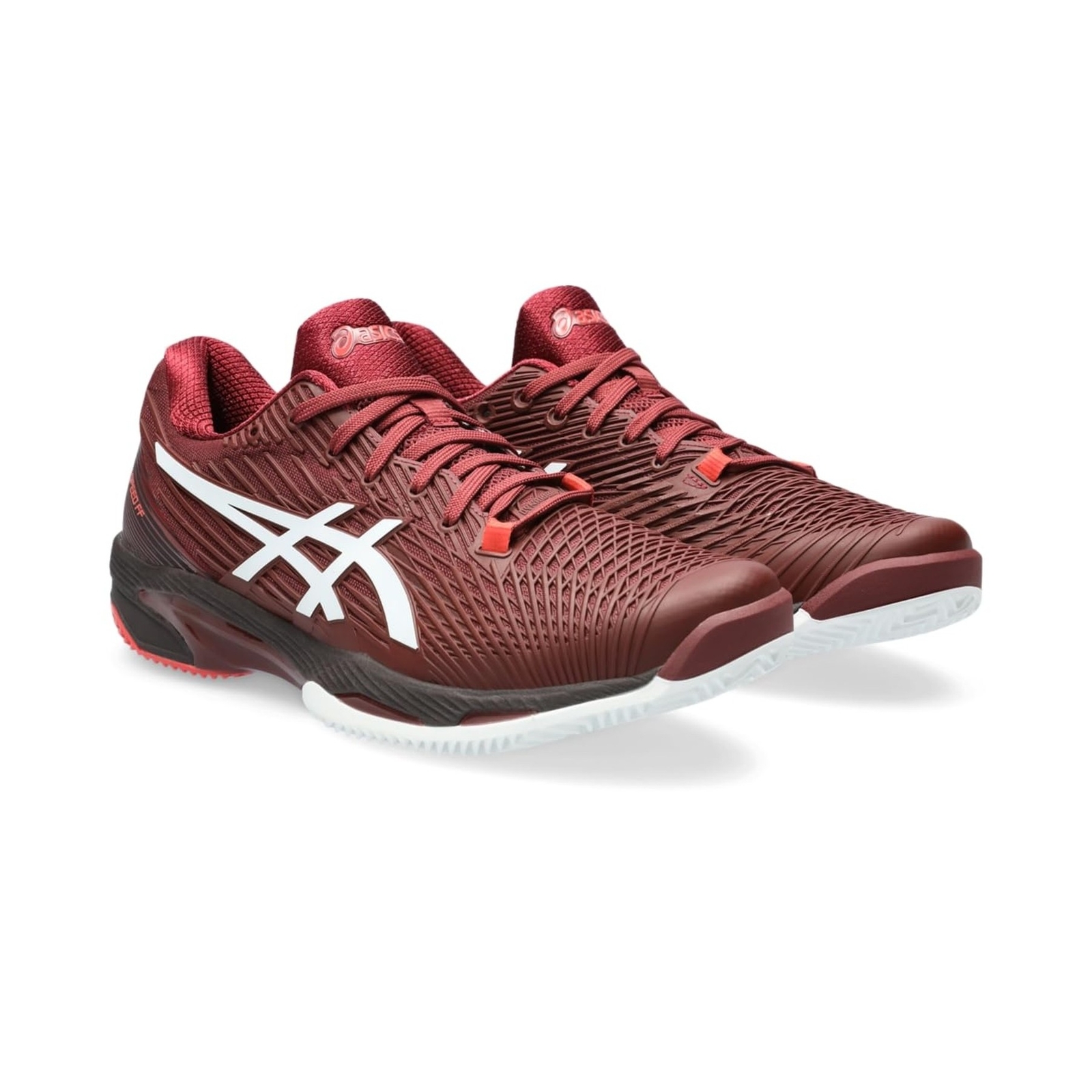 ASICS Men's Solution Speed FlyteFoam 2 Clay Tennis Shoes 8 Antique Red/White eBay