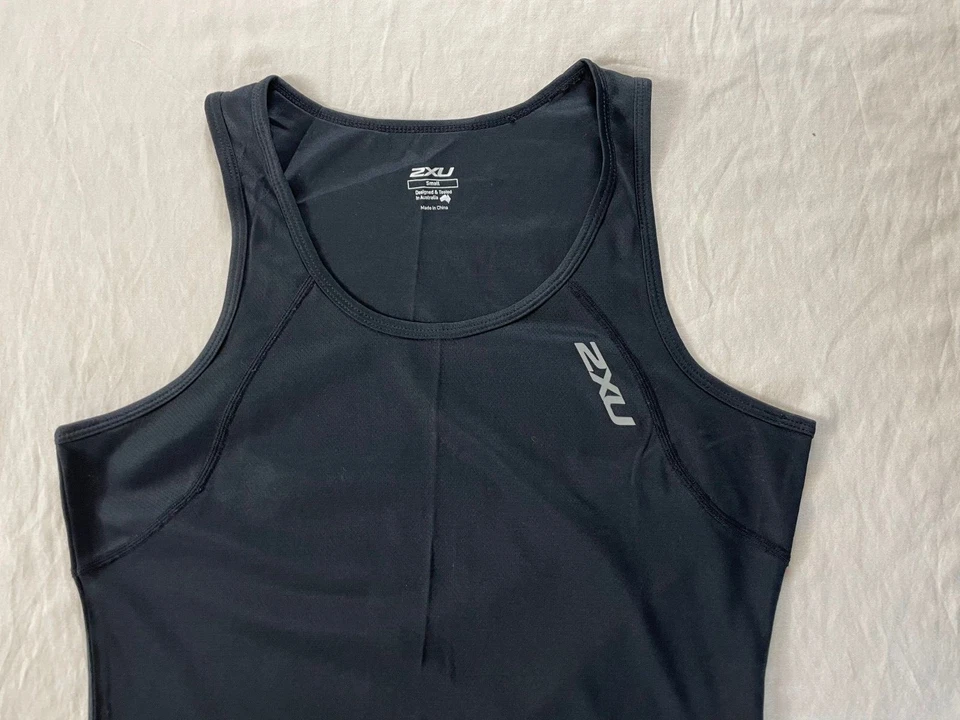 2XU Hi Fil Athletic Sleeveless Shirt, Tank Top. Black, Women's Size S. MINT! - Image 2 of 4