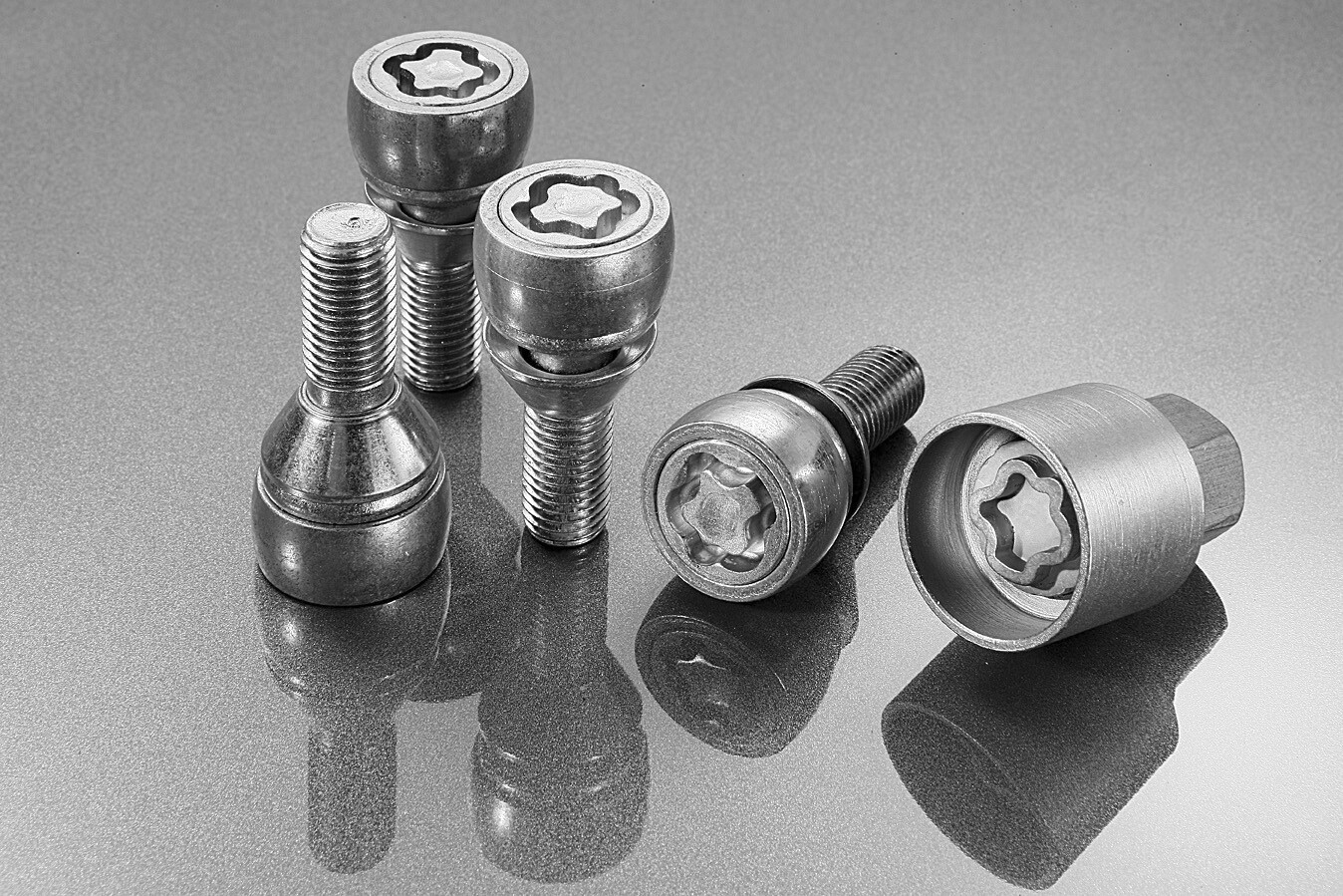 Farad Starlocks Wheel Lock Bolts for Dodge ProMaster M16X1.5X33 Cone Seat BLACK eBay