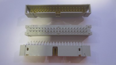 Harting 09185407324800 Stiftleiste 2x20 pol RM2,54 mit Wanne