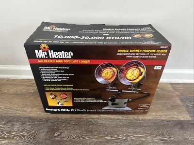 Mr Heater 30,000 BTU Tank Top Infrared Propane Heater F242650 Heat 750 Sq Ft New