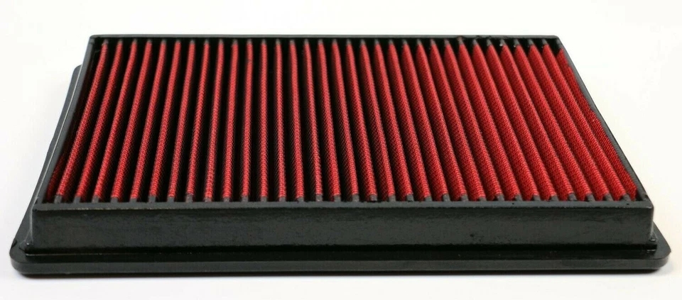 Filtro de aire rojo lavable reutilizable Ford F150 Bronco Lincoln Towncar 1985-1990 Foto 2 de 4