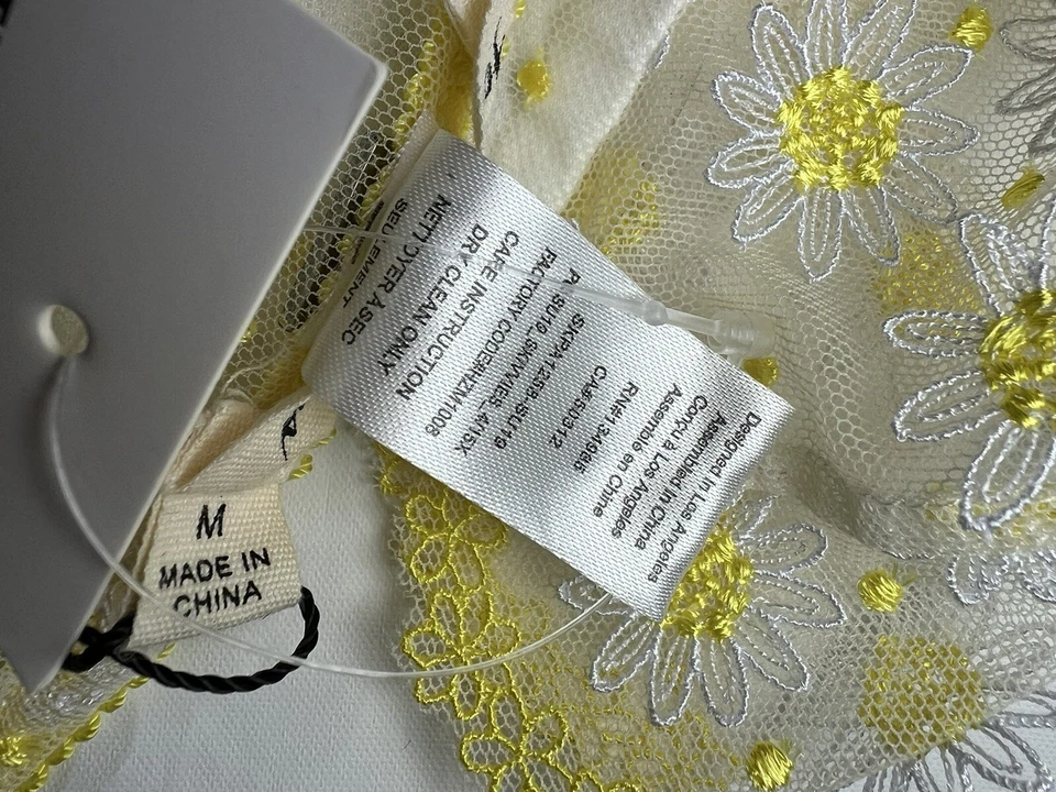 Bragas Skivvies X For The Love and Lemons margarita amarilla PVP $102 Foto 2 de 4