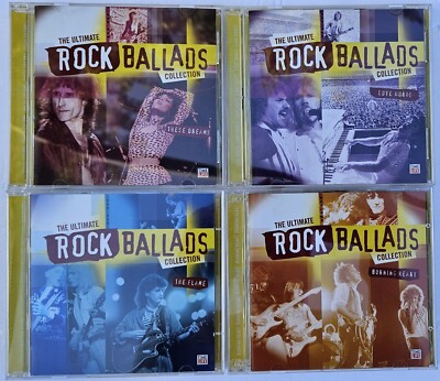 6 CD's Ultimate Rock Ballads Collection/The Flame/These Dreams