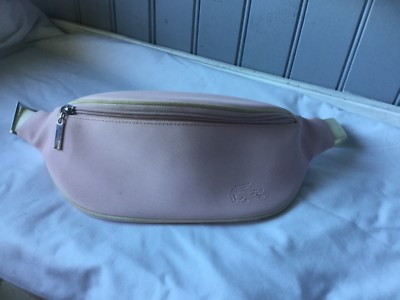 authentique sac banane LACOSTE rose (GM/AZ)