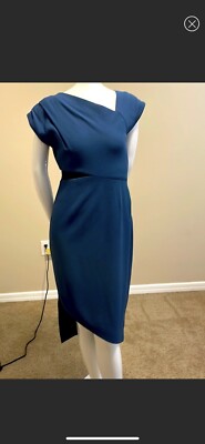 RACHEL ROY COUTURE WOOL CUT OUT DRESS SIZE NWOT