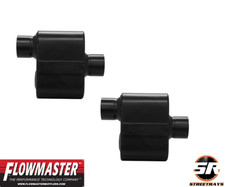 Flowmaster 843016 Super 10 Series Muffler 3 Offset Inlet Center Outlet - Pair