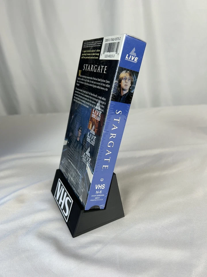 Stargate VHS – Sealed Letterbox Widescreen – Live Home Video w/ Watermark - 1994 - Image 3 of 4