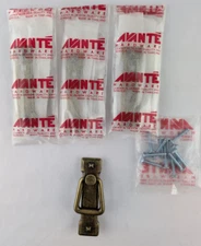 Lot of 4 - Mission Vertical Bail Pull - 2-1/4" CTC Screws - Antique Brass Finish