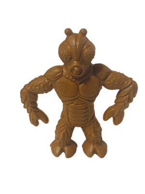 Bug Man Insect Diener Rubber Toy Figure Eraser Monster Alien Kaijou Brown BC1