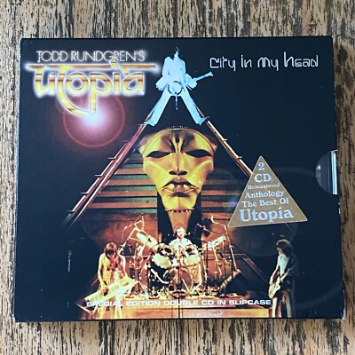 Todd Rundgren's Utopia, City in My Head [Rare 2 x CD Remastered]