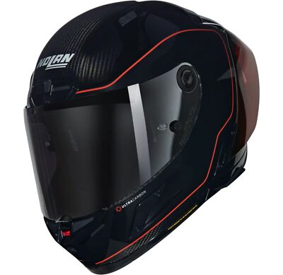 nolan full-face motorcycle helmet x-804 rs ultra carbon asso