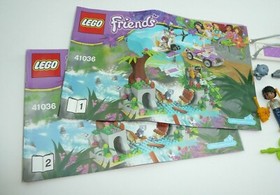 Parts + Pieces Lot LEGO Friends Set 41036 Jungle Bridge Rescue Mia Helicopter