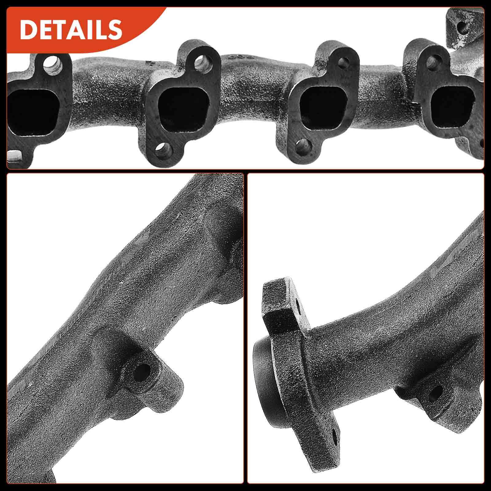 Left Exhaust Manifold w/ Gasket Kit for Dodge Ram 1500 Dakota Chrysler
