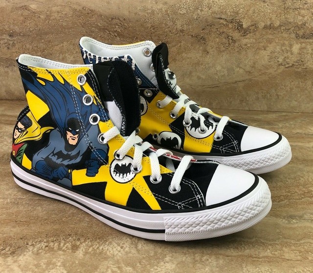 converse chuck taylor all star hi dc comics justice league sneaker