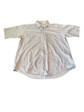 Vintage University Oxford Pin Point Shirt Mens Size XL Button Down Made in USA