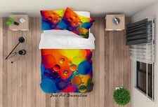 3D Dots Color Pattern Quilt Cover Set Duvet Cover Bedding Pillowcases