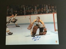 GERRY CHEEVERS AUTOGRAPHED 16 X 20 PHOTO WITH CHEEVERS HOLOGRAM