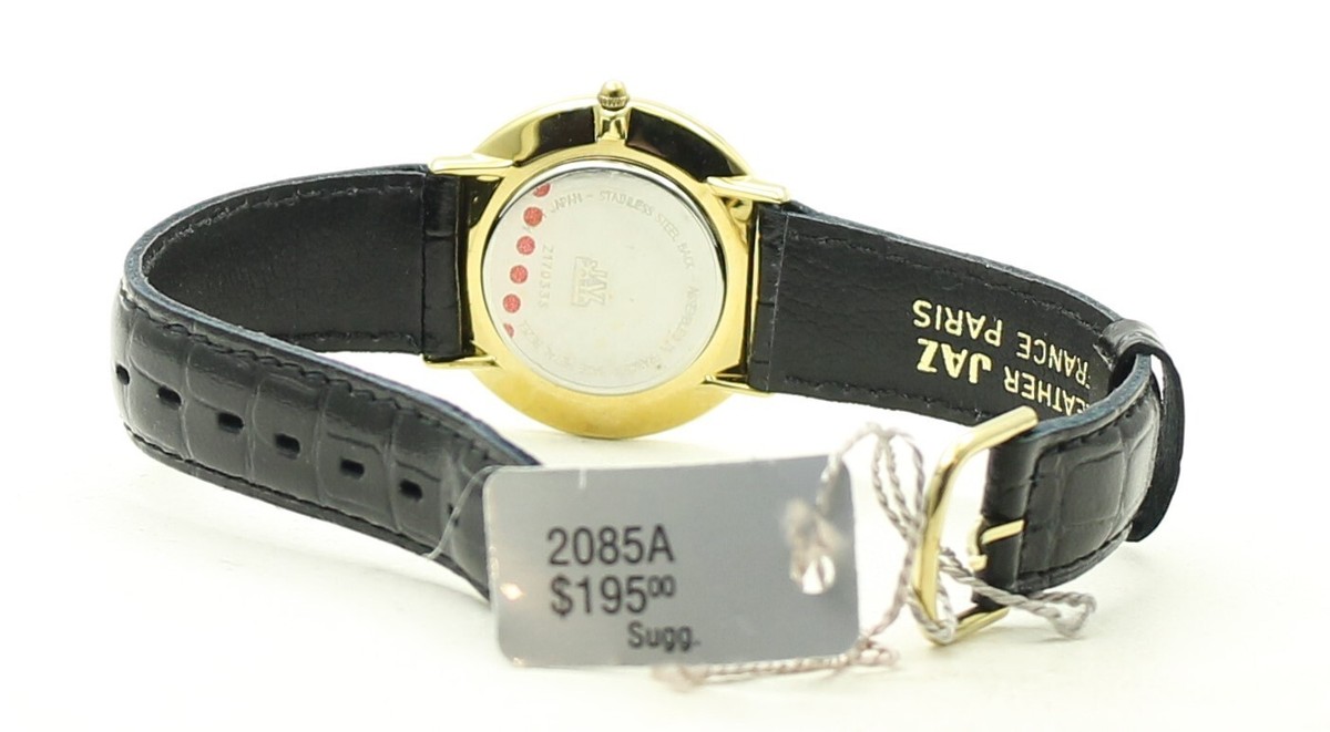 RARE VINTAGE JAZ PARIS 2085A Z17Q33S Quartz Watch 1990's Brand New